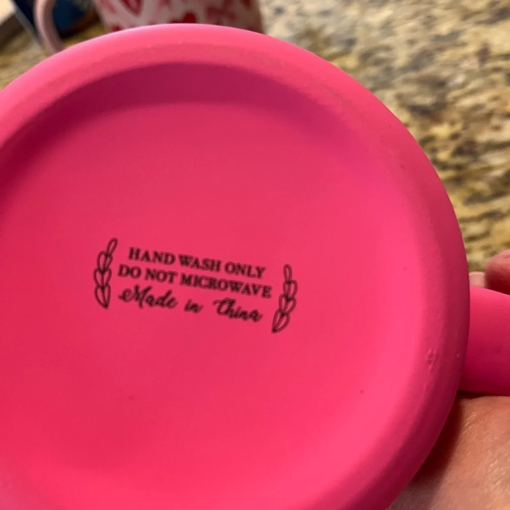 Disco Vibes Pink Coffee Mug - Picture 3 of 4